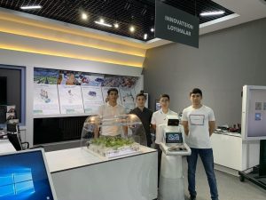Read more about the article The first robot assistant in Uzbekistan has been developed by students of Turin Polytechnic University in Tashkent.
