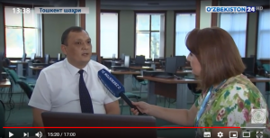 Read more about the article Uzbekistan24TV: Preparation for the new 2020-2021 academic year at Turin Polytechnic University in Tashkent