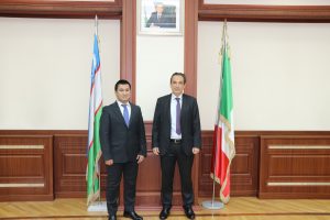 Read more about the article The Italian Ambassador visited Turin Polytechnic University in Tashkent.