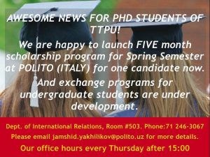 Read more about the article New opportunity for PhD students!