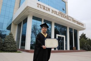 Read more about the article Toshkent shahridagi Turin Politexnika Universiteti bitiruvchisi PhD unvoniga ega bo’ldi.