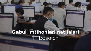 Read more about the article Kirish imtihonlari (1-bosqich) natijalari e’lon qilindi!