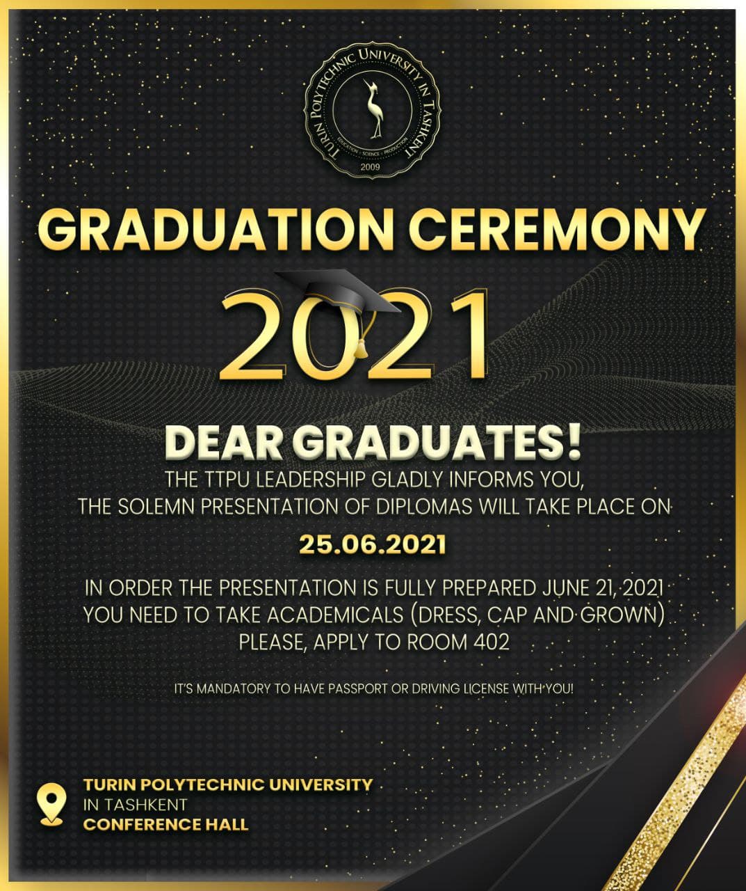 You are currently viewing Graduation ceremony