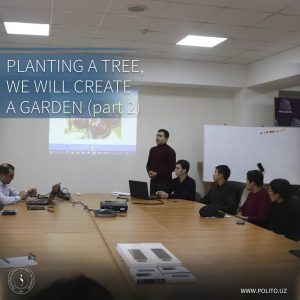 Read more about the article On November 23, the second stage of the event “Planting a tree, we will create a garden”.
