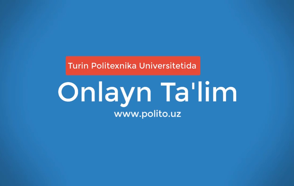 You are currently viewing Toshkent shahridagi Turin Politexnika Universitetida innovatsion onlayn ta’lim platformasi ishga tushirildi