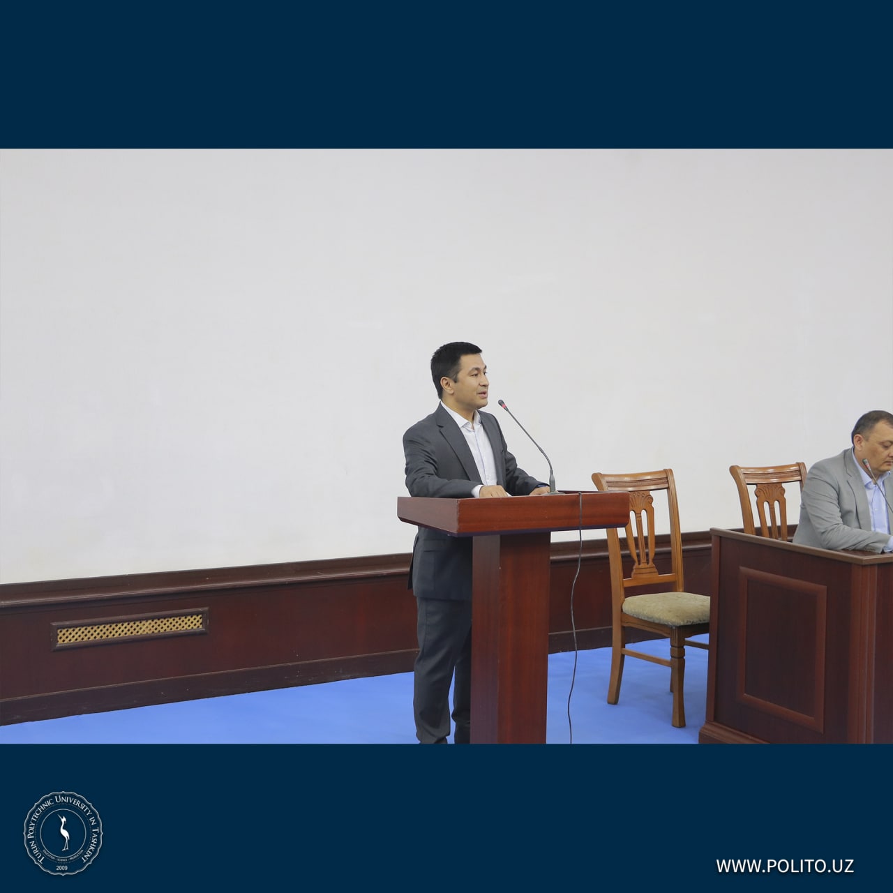You are currently viewing On April 19, 2022, the rector of TTPU J.Sh.Inoyatkhojaev met with preparatory course students.