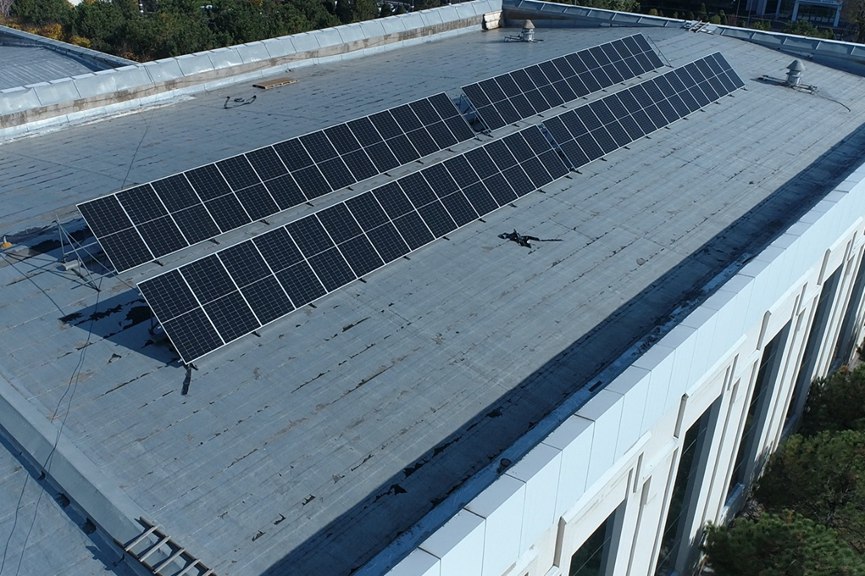You are currently viewing A solar power station with a capacity of 30 kW was put into operation at the Turin Polytechnic University in Tashkent