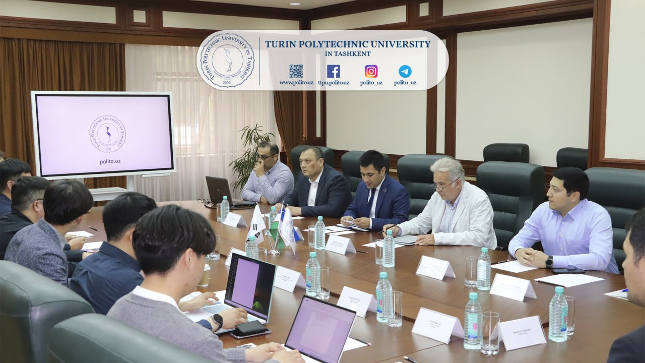 You are currently viewing The delegation of South Korean universities visited Turin Polytechnic University in Tashkent