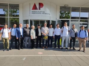 Read more about the article TTPU employees participated in the next international seminar at AP Hogeschool Antwerpen (Belgium) in the framework of  ERASMUS+ SPACECOM project