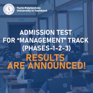 Read more about the article Admission Test for “Management” Track (Phases-1-2-3)Results are announced!