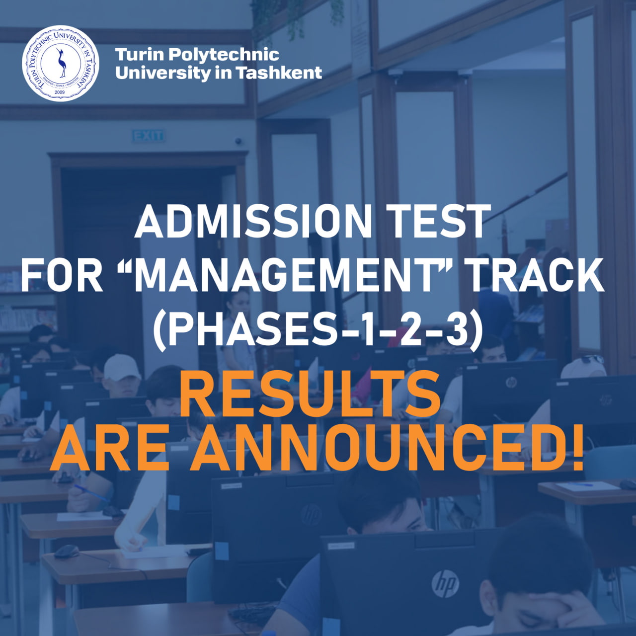 You are currently viewing Admission Test for “Management” Track (Phases-1-2-3)Results are announced!
