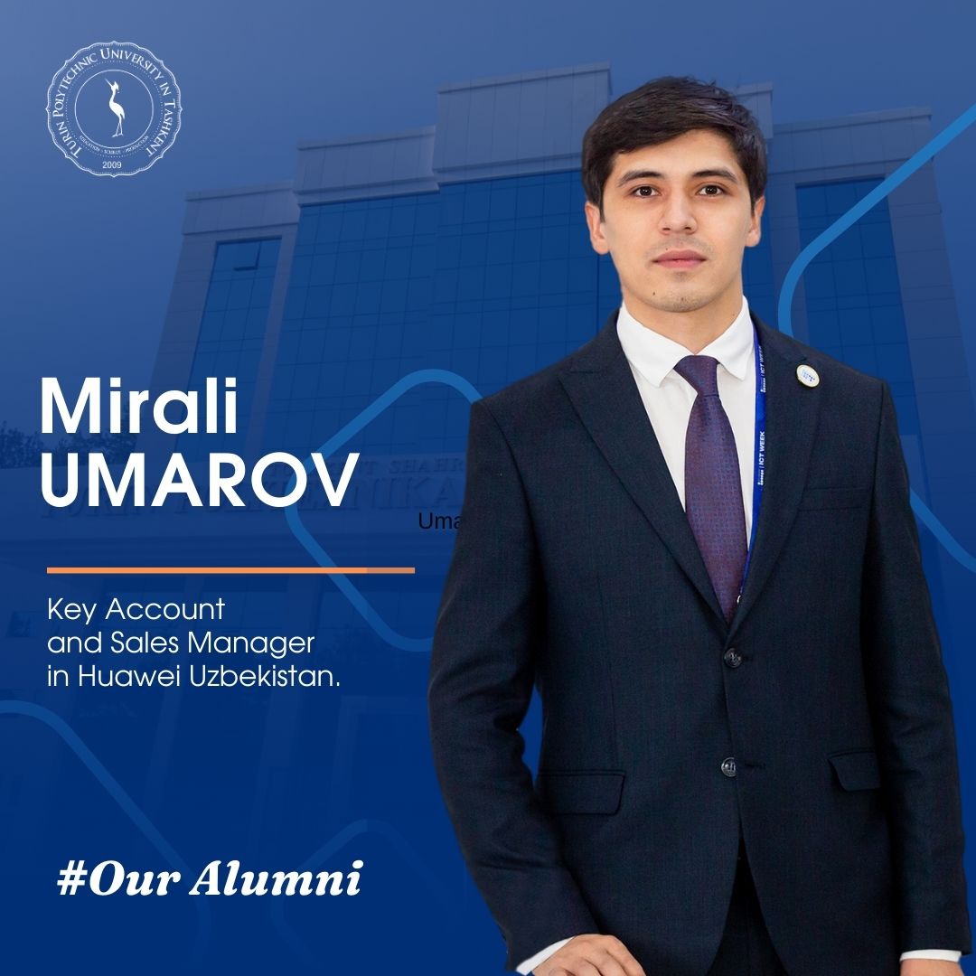 You are currently viewing UMAROV MIRALI, Key Account and Sales Manager in Huawei Uzbekistan.