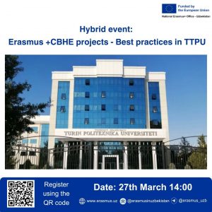 Read more about the article Information Session on “Erasmus +CBHE projects – Best practices in TTPU”