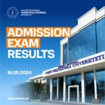 ADMISSION EXAM RESULTS 16.05.2024