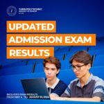 The results of the entrance exams held from May 4 to August 10 of this year have been updated